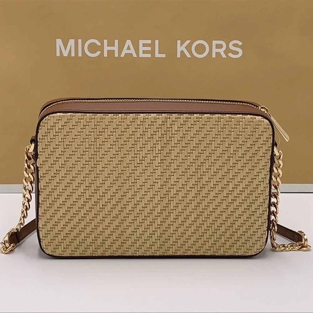 MICHAEL KORS ISLAND ESCAPE JSI LG EW CROSSBODY